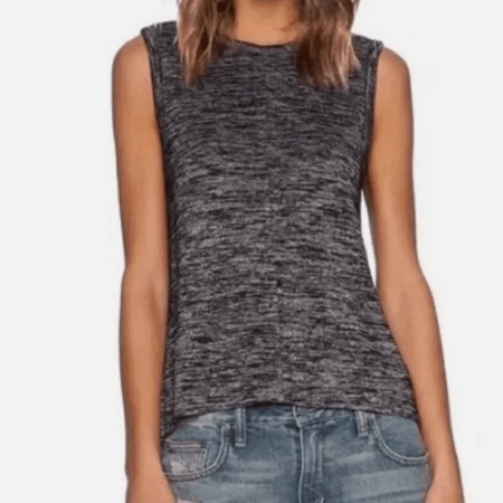 NWT Essential Elements Grey workout top